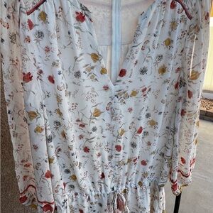 Joie Floral Print Jumpsuit - Multicolor